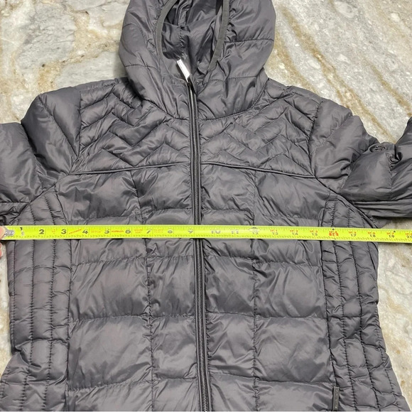 Michael Michael Kors Packable Down Fill Long Jacket Parka Gray Small - Picture 6 of 11